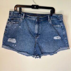 Aerie Jean Cutoff Shorts Size XL
